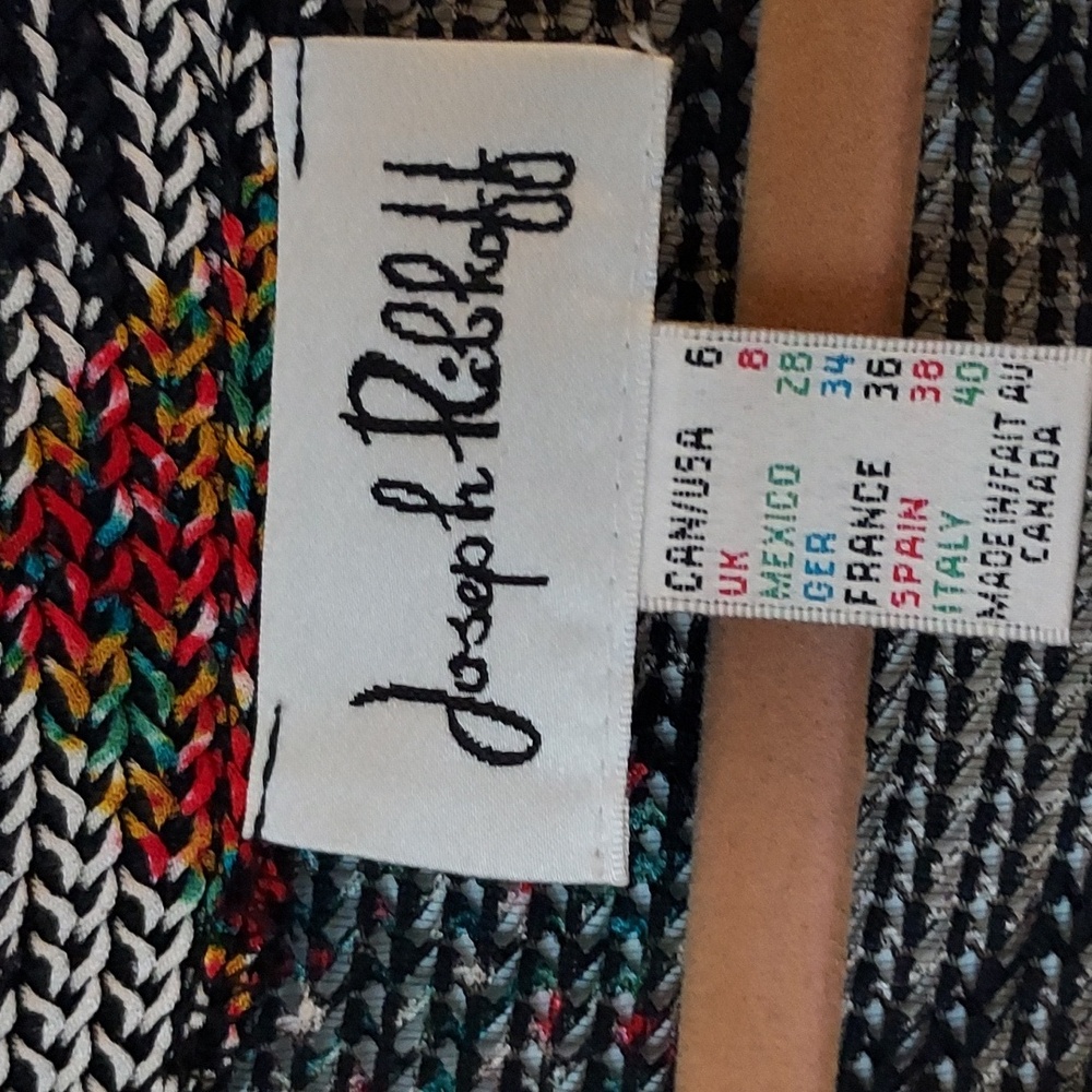 Joseph Ribkoff Colorful Patterned Jacket - Picture 2 of 5